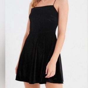 Urban Outfitters Velvet Mini Dress